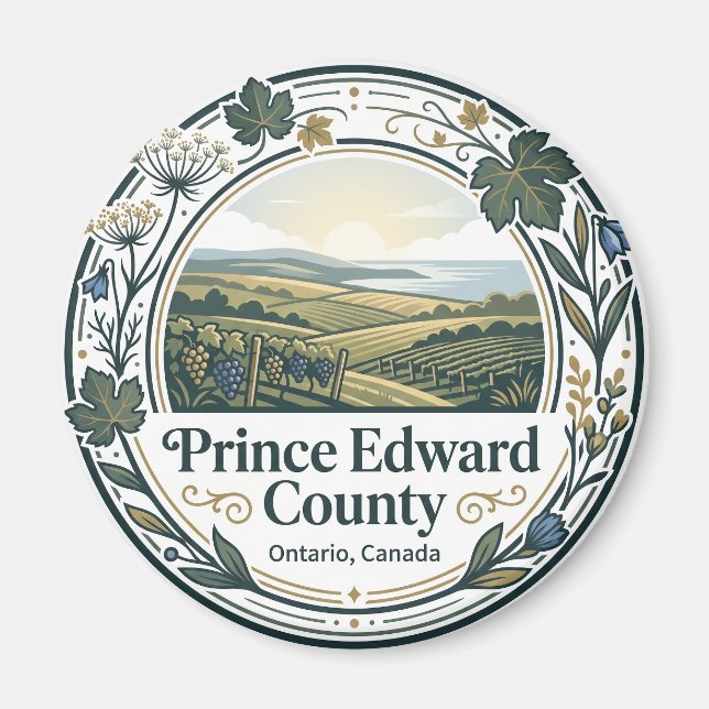 Prince Edward County Canada Magnet (Front)