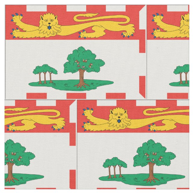 PRINCE EDWARD Flag Fabric (Close Up)
