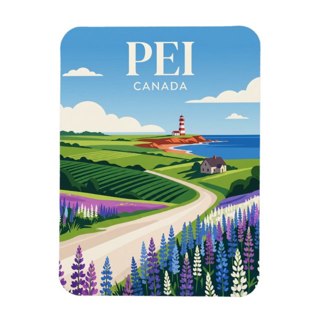 Prince Edward Island Canada Magnet (Vertical)