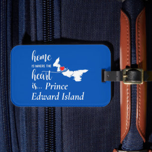 Prince Edward Island Home is Where Heart is Luggage Tag