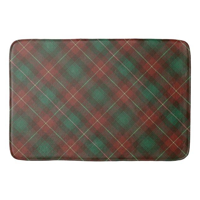 Prince Edward Island Provincial Tartan Bath Mat (Front)