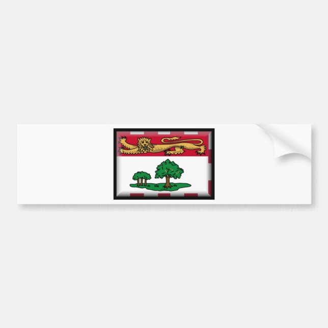 Prince Edward Islands (Canada) Flag Bumper Sticker (Front)