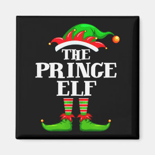 Prince Elf Matching Family Group Christmas Party P Magnet