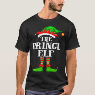 Prince Elf Matching Family Group Christmas Party P T-Shirt