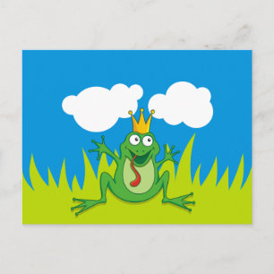 Prince Frog 5.6" x 4.25" Postcard