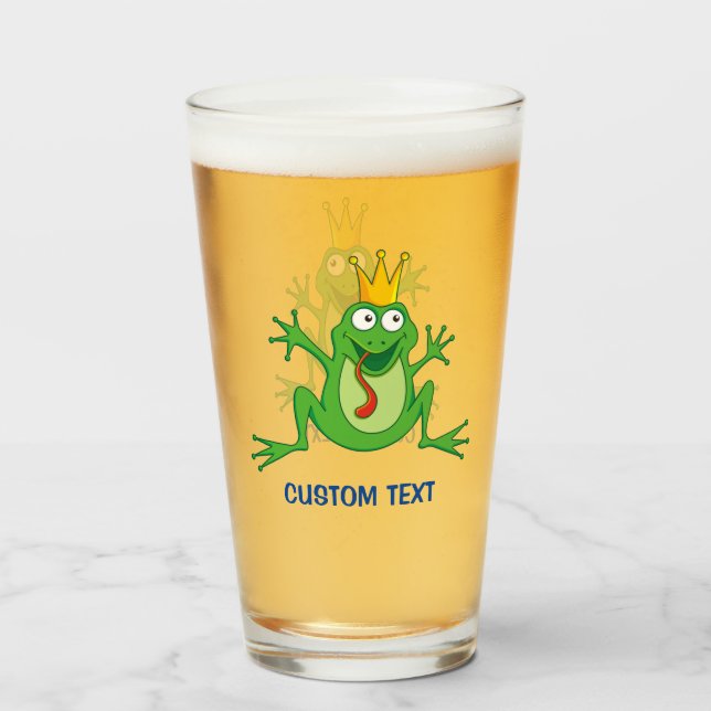 Prince Frog Glass (Front Filled)