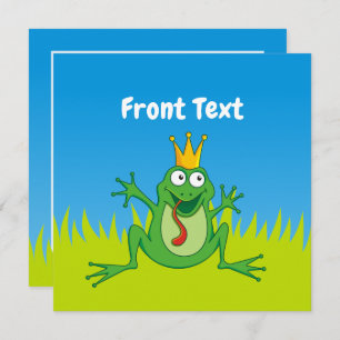 Prince Frog Invitation