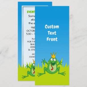 Prince Frog Invitation