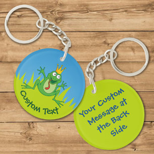 Prince Frog Keychain