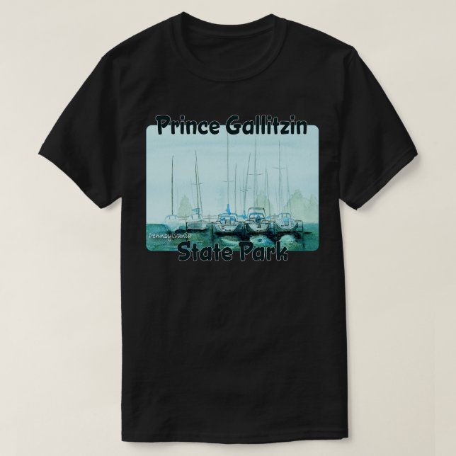 Prince Gallitzin State Park Pennsylvania T-Shirt (Design Front)