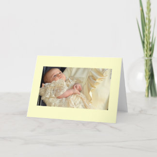 Prince George Christening Card