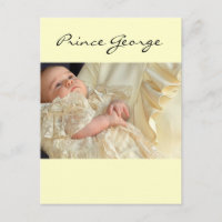 Prince George Christening