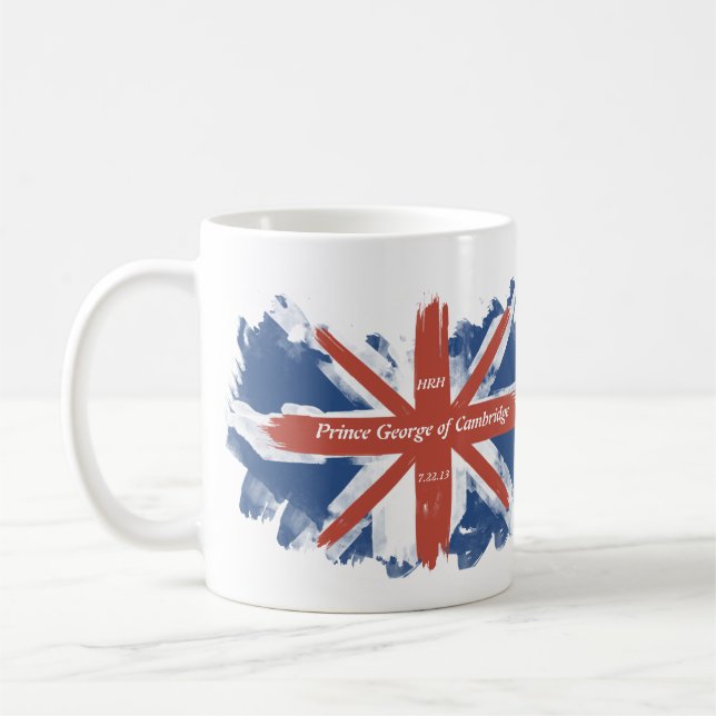 Prince George of Cambridge Keepsake Mug (Left)