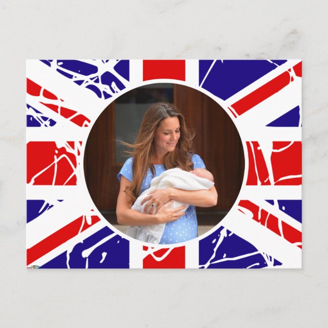Prince George Royal Baby Postcard (Front)