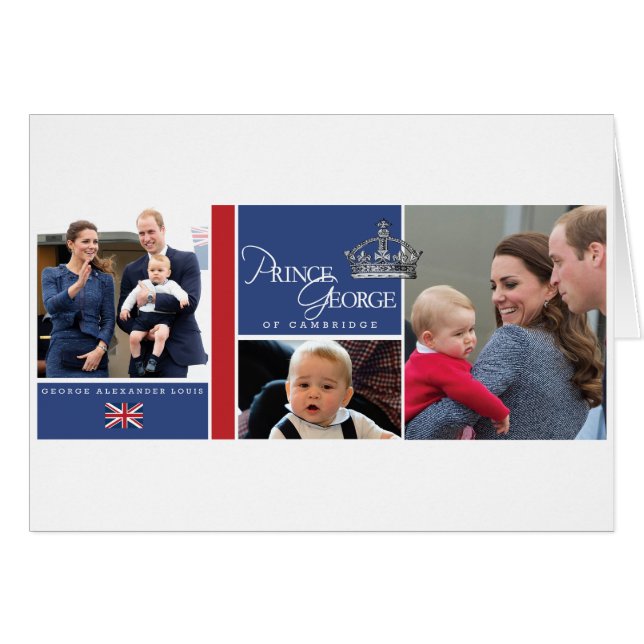 Prince George - William & Kate (Front Horizontal)