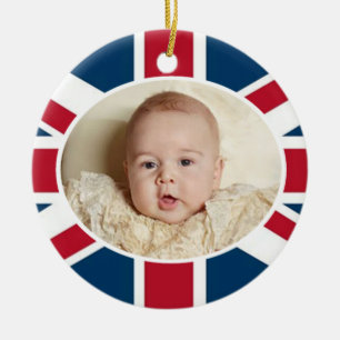 Prince George - William & Kate Ceramic Tree Decoration