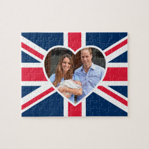 Prince George - William & Kate Jigsaw Puzzle
