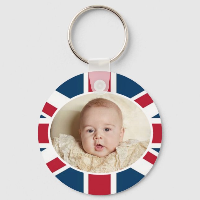 Prince George - William & Kate Key Ring (Front)