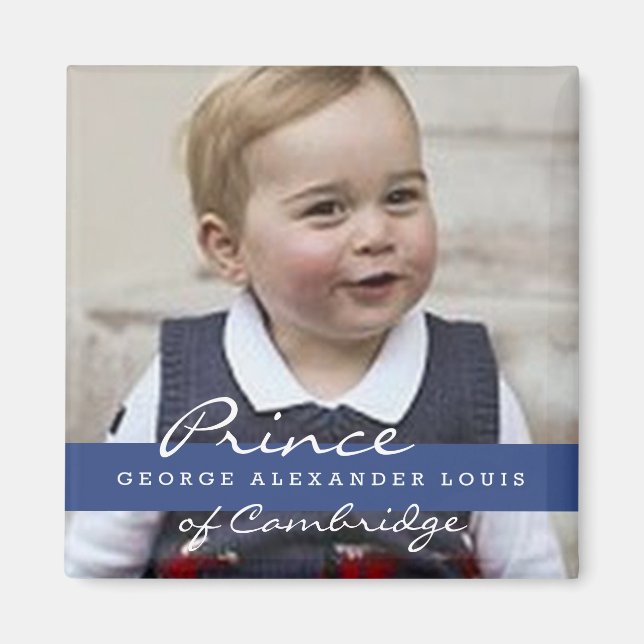 Prince George - William & Kate Magnet (Front)