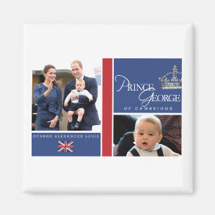 Prince George - William & Kate Magnet