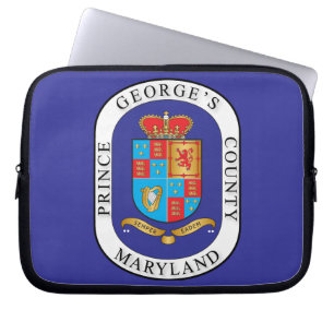 Prince George's County seal Laptop Sleeve