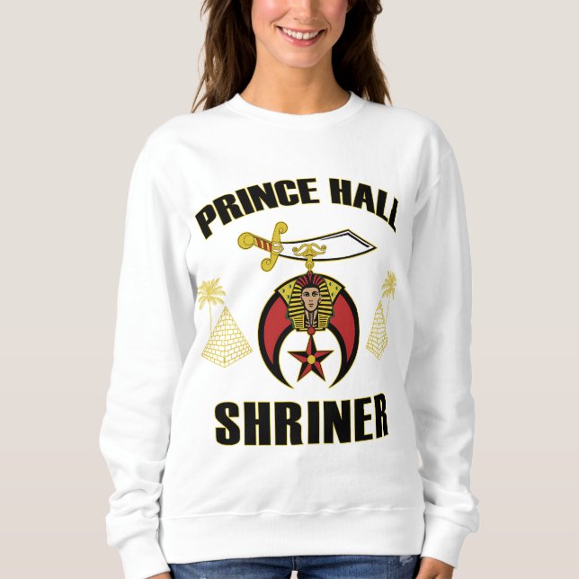 Prince Hall Shriner Noble of Mystic Shrine Mason P Sweatshirt (Front)
