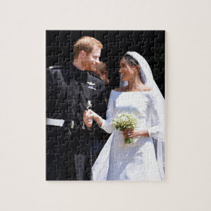 Prince Harry and Meghan Markle Royal Wedding Jigsaw Puzzle