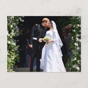 Prince Harry and Meghan Markle Royal Wedding Postcard