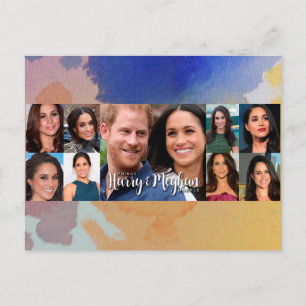 Prince Harry & Meghan Markle Postcard