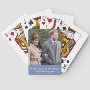 Prince Harry & Meghan Markle Royal Wedding 2018 Playing Cards