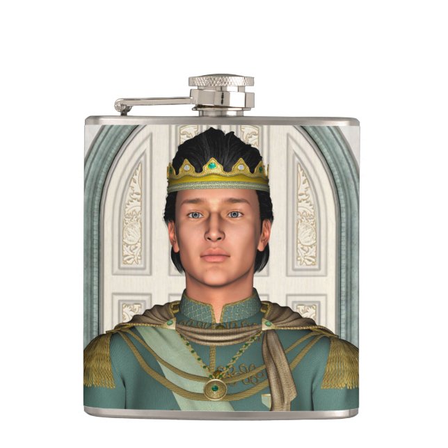 Prince Hip Flask (Front)