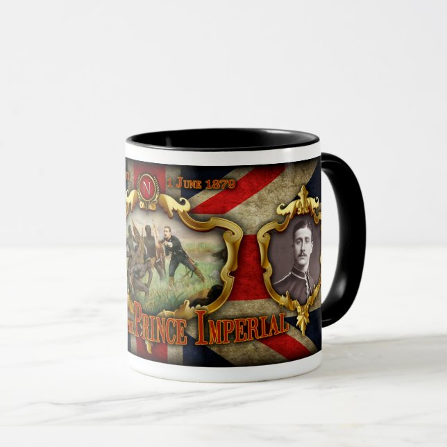 Prince Imperial Zulu War Coffee Mug (Front Right)