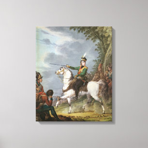 Prince Jozef Antoni Poniatowski  1809-13 Canvas Print