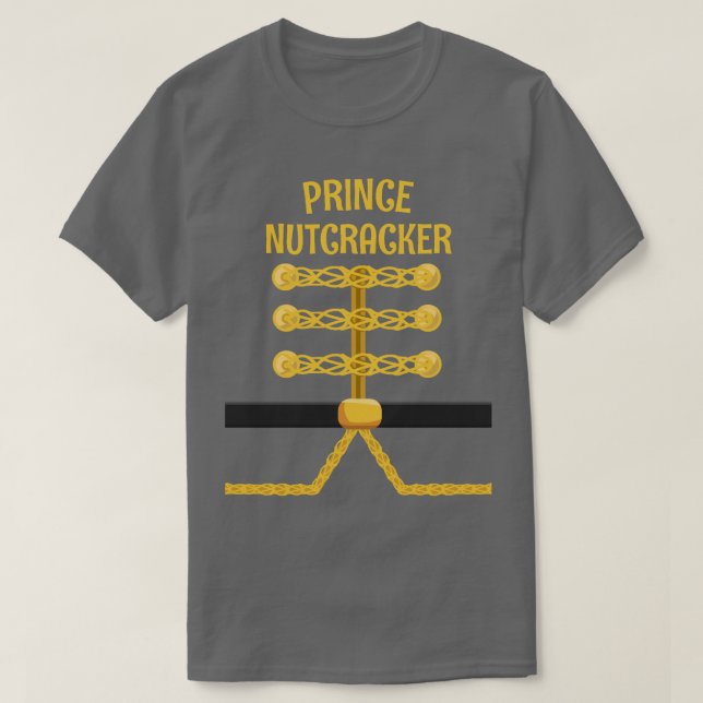 PRINCE Nutcracker Matching Family Christmas T-Shirt (Design Front)