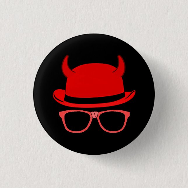 Prince of Dorkness 3 Cm Round Badge (Front)