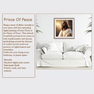 PRINCE OF PEACE CANVAS PRINT