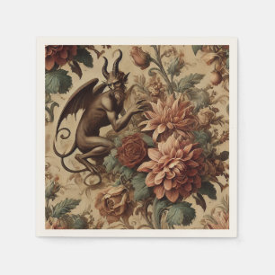 Prince of Pranks – Gothic Floral Napkin