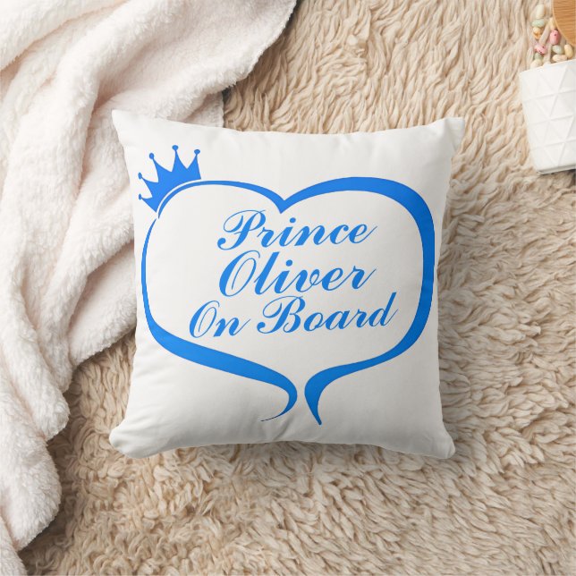 "Prince On Board"  Cushion (Blanket)