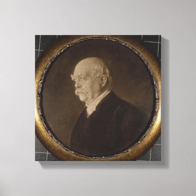 Prince Otto of Bismarck Canvas Print (Front)