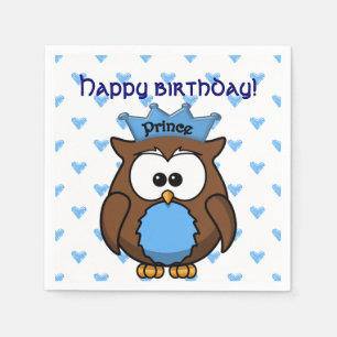 prince owl napkin