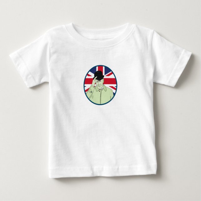 Prince Philip Duke of Edinburgh Baby T-Shirt (Front)