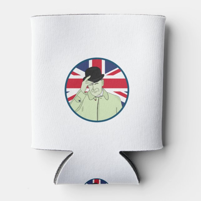 Prince Philip Duke of Edinburgh Can Cooler (Front)