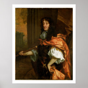 Prince Rupert (1619-82), c.1666-71 (oil on canvas) Poster