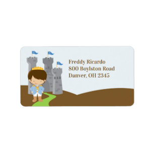 Prince Shipping Address Label