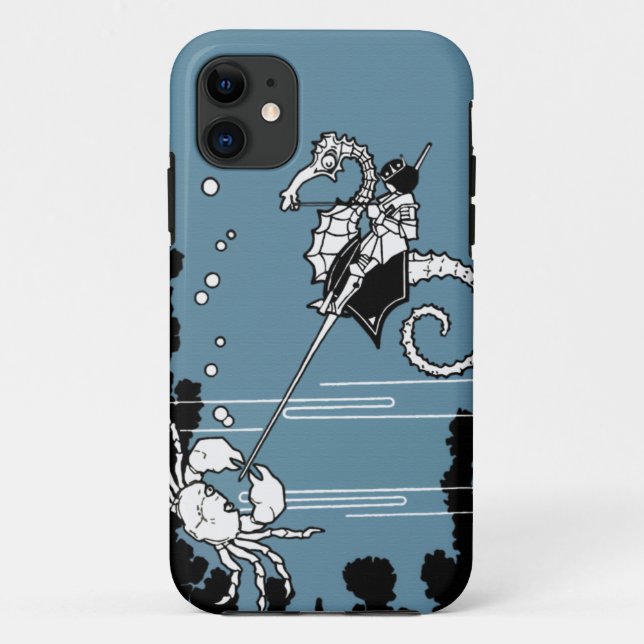 Prince & The  Seahorse Case-Mate iPhone Case (Back)