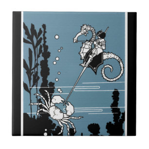 Prince & The  Seahorse Tile