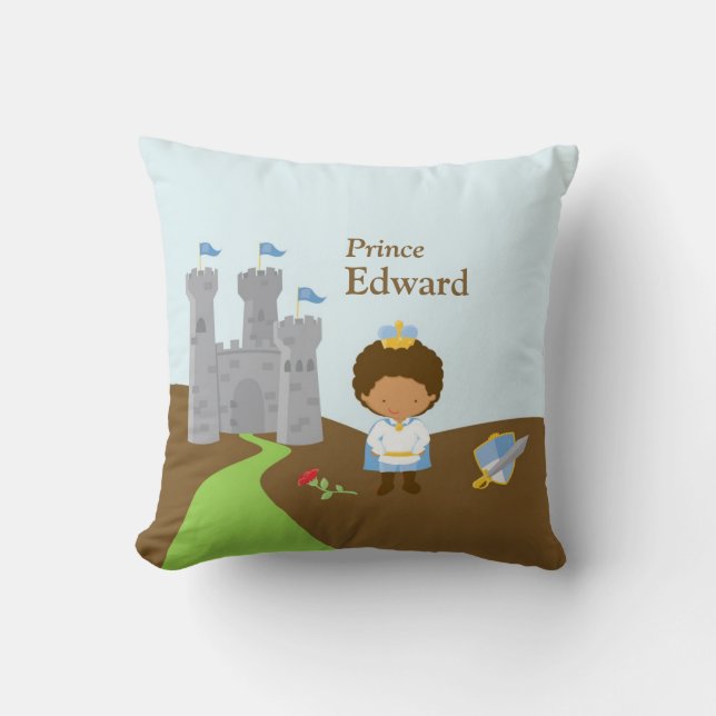 Prince Throw Pillow (Front)