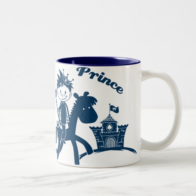 Prince Two-Tone Coffee Mug (Right)