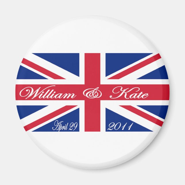 Prince William and Kate Magnet (Front)