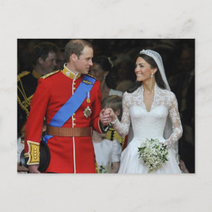 Prince William and Kate Middleton's wedding Postcard